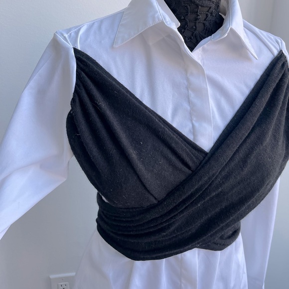 NWT Chicwish Mock Two-Piece Long-Sleeve Top - Picture 11 of 14